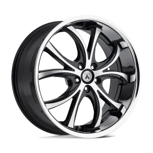 Asanti Black – ABL-8 ELEKTRA – Black – 22″x10″ 35mm – Summer Wheels – ABL8-22105235MS